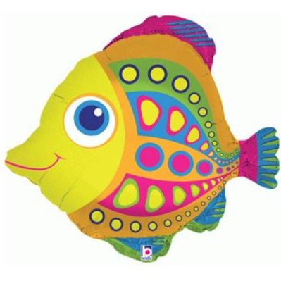 28'' Super Shape Citrus Fish