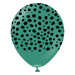 12" Sage Safari Cheetah Print Balloons (25pk)