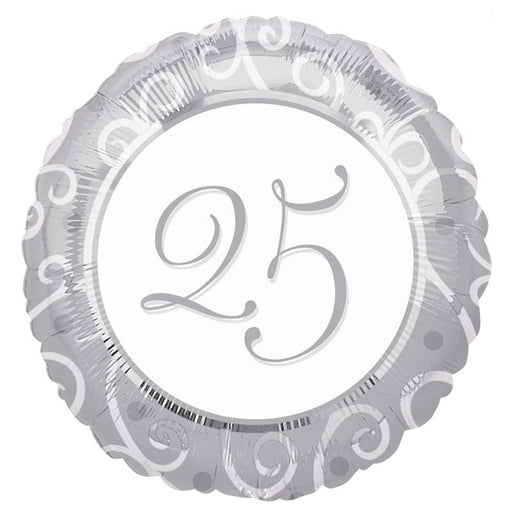 18'' Foil 25th Anniversary