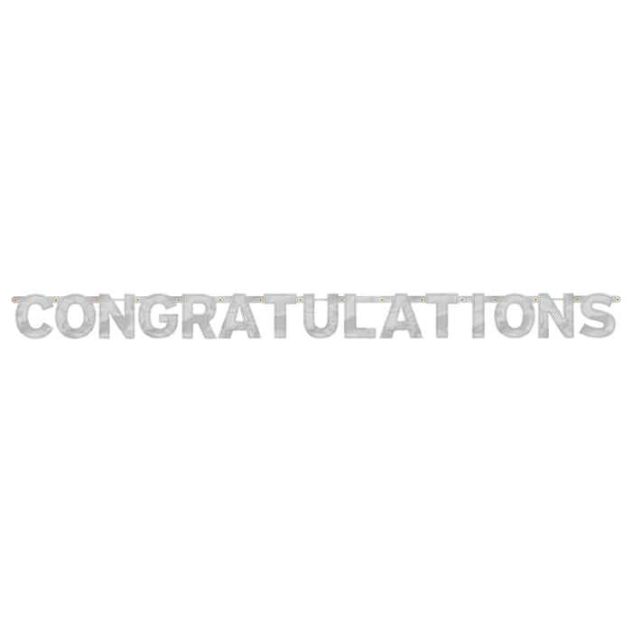 Congratulations Letter Banner 2m