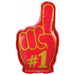37'' #1 Finger Shape Foil Balloon