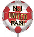 No1 United Fan 18" Foil Balloon