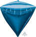 15'' Foil Diamondz Blue 3pk