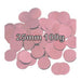 Metallic Rose Gold Round Confetti 25Mm X 100G