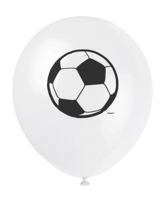Football Party Latex Balloons 8pk