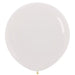 36'' Crystal Diamond Clear Latex Balloon Sempertex 2pk