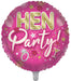 Pink Hen Party 18 Inch Foil Balloon