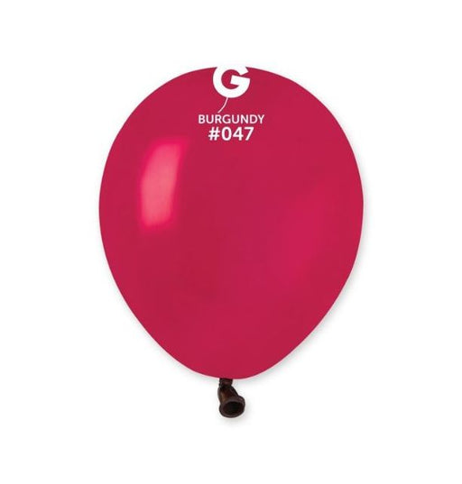 Standard Burgundy Balloons #047