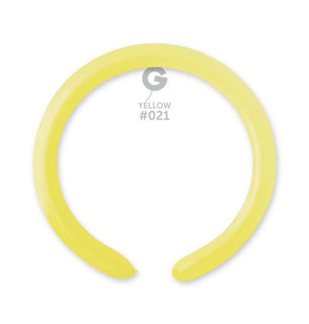 Neon Yellow Balloons #021