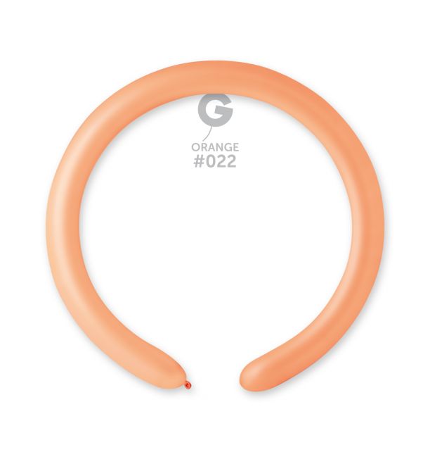 Neon Orange Balloons #022