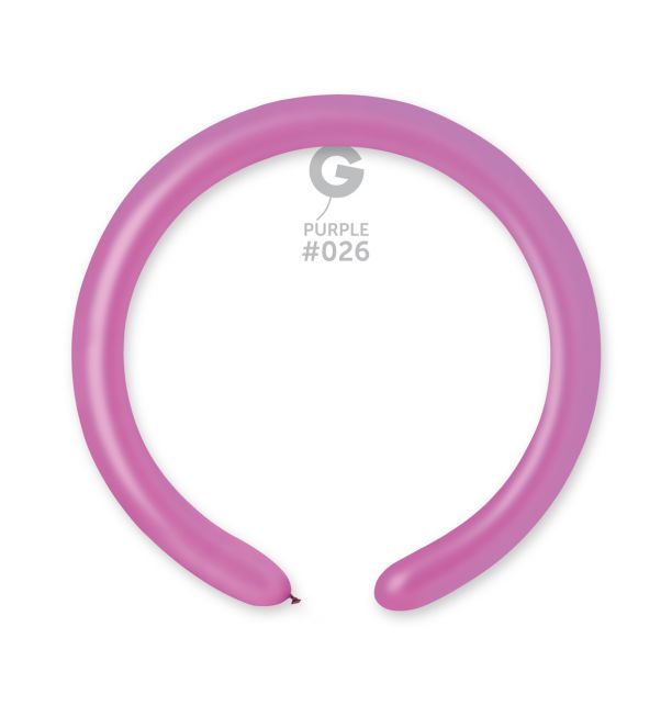 Neon Purple Balloons #026