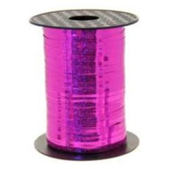 Holographic Cerise Curling Ribbon 5Mm X 500M