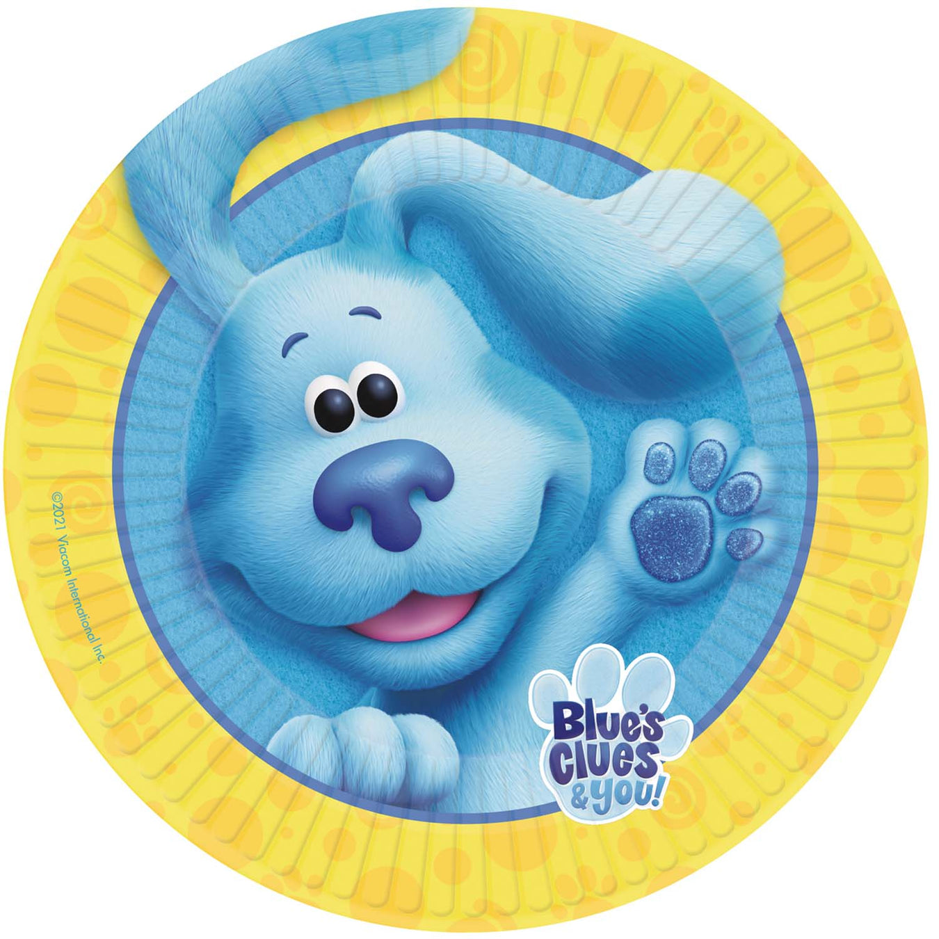 Blue's Clues Paper Plates 23cm Dia - 8pk