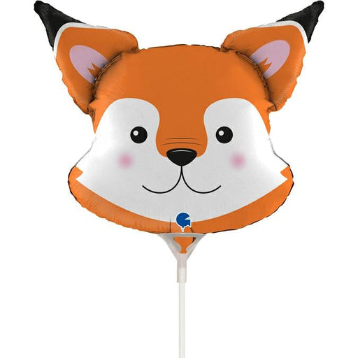 Fox Head Mini Foil 14'' Animal Head
