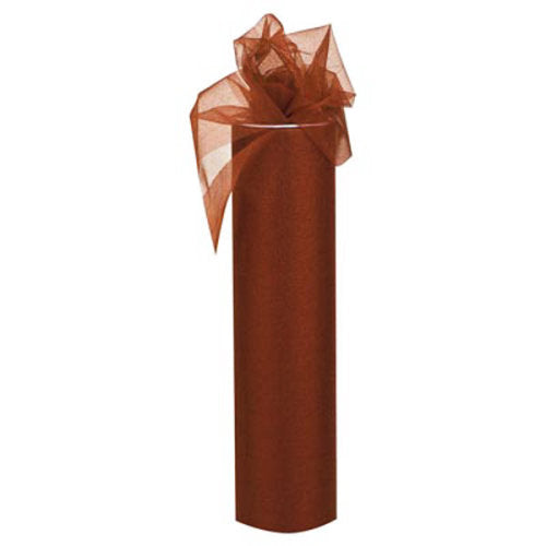Organza Sheer Chocolate Brown 29Cm X 25Mt