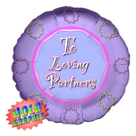 18'' Foil To Loving Partners
