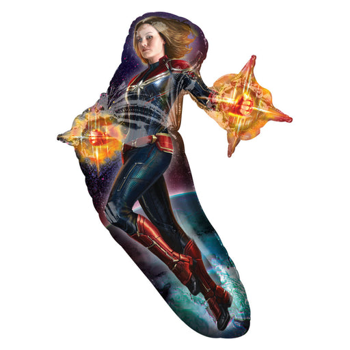 Captain Marvel Supershape Foil Balloon 27'' X 37''