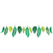 Foil Safari Leaves Paper Garland