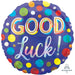 Good Luck! Iridescent Standard Spotty Balloon 18 Inch