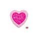 18'' Foil Mothers Day Butterfly Heart