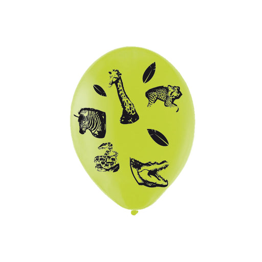 Balloon Pk6 11''/ 27.5Cm Safari Party