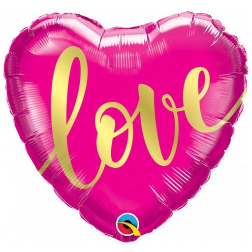 18'' Love Gold Foil