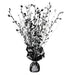 Glitz Black Happy Birthday Centerpiece