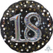 32'' 3-D 18 Gold Sparkling Birthday