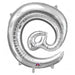 32'' Foil Symbol @ Silver Foil Balloon