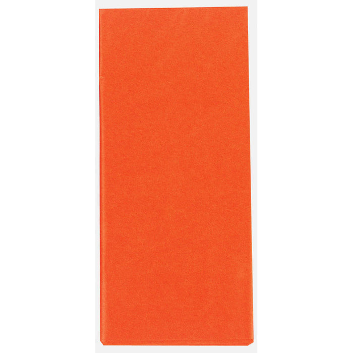Orange Crepe Paper Long Fold 1.5M X 50Cm (1Pk)