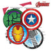 Mighty Avengers Invitation 6pk (879702)