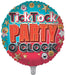 Tick Tock Party 18 Inch Foil