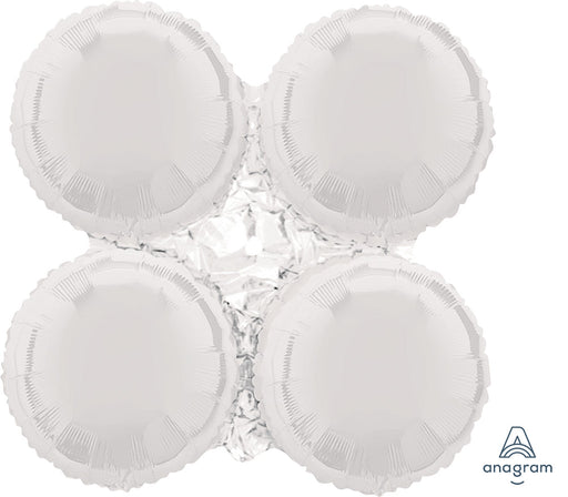 Large Metallic White Magicarc (Flat)