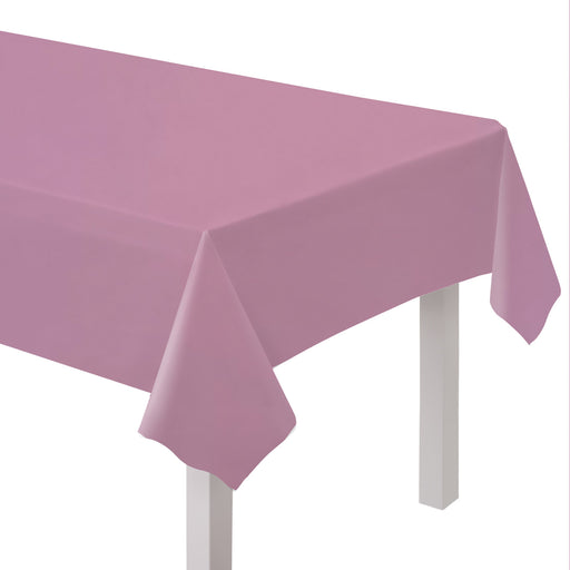 Lavender Plastic Tablecover 1.37m x 2.74m