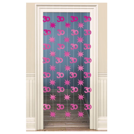Dec String Pink Shimmr 30 Pink