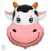 Cow Head Balloon 22 Inch