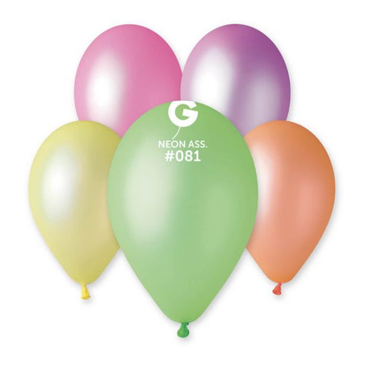 Neon Assorted Balloons #081