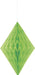 Lime Green Diamond Honeycomb Decoration