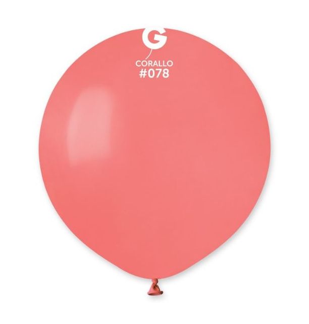 Standard Coral Balloons #078