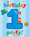 Invitation Fun At One Boy (8pk)