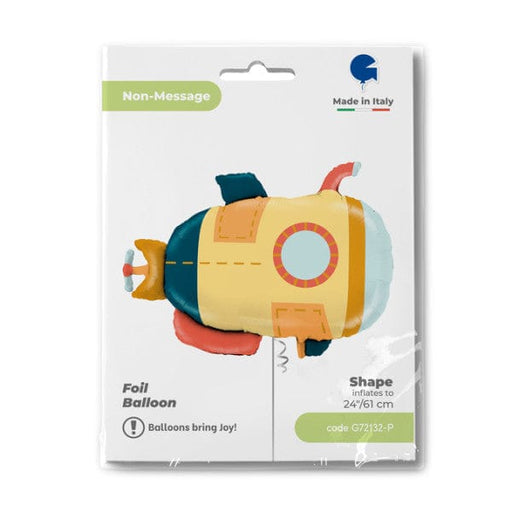 Grabo Foil Balloon 24" Submarine