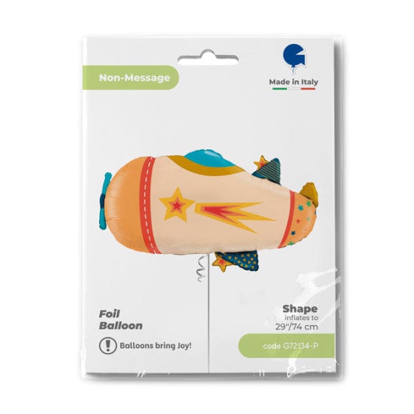 Grabo Foil Balloon 29" Cool Airplane