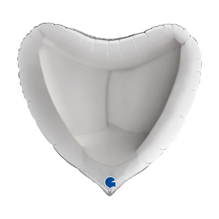 Silver Heart 36Inch