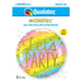 Lets Party Rainbow 18'' Round Foil