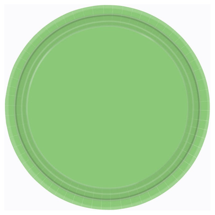 Kiwi Green Paper Plate 17.7Cm 8pk