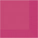 Magenta Beverage Napkin 25Cm 20pk