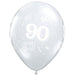 11'' Diamond Clear 90-A-Rnd 25pk