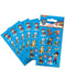 Paw Patrol Blue Party Sticker Pack - 6 Sheets