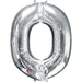 34'' Super Shape Foil Letter O - Silver (Anagram)