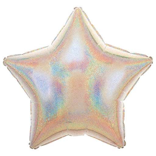 19 Inch Silver Dazzler Star (Flat)